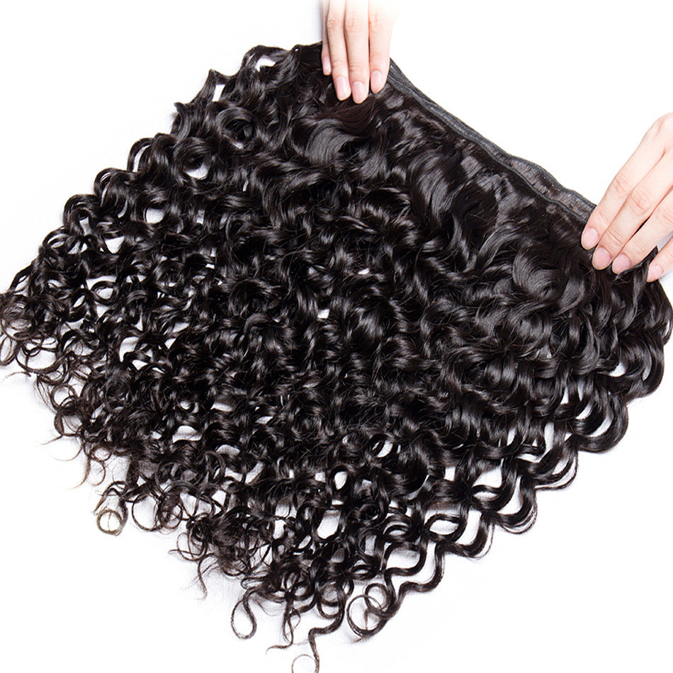 Water Wave Extension Human Hair Natural bundle