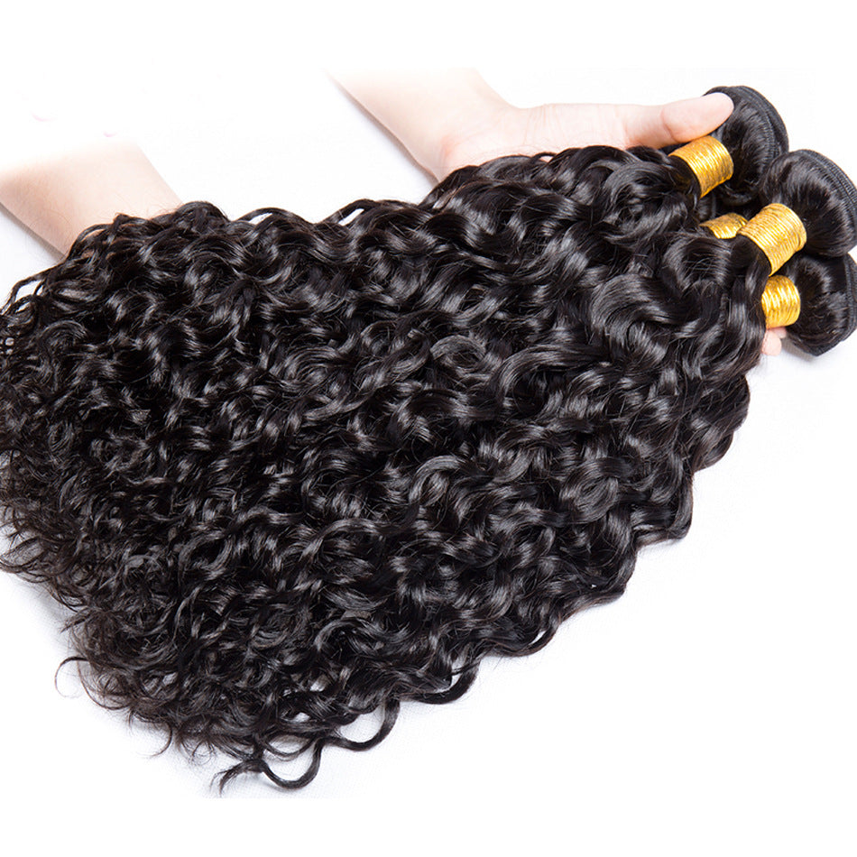 Water Wave Extension Human Hair Natural bundle