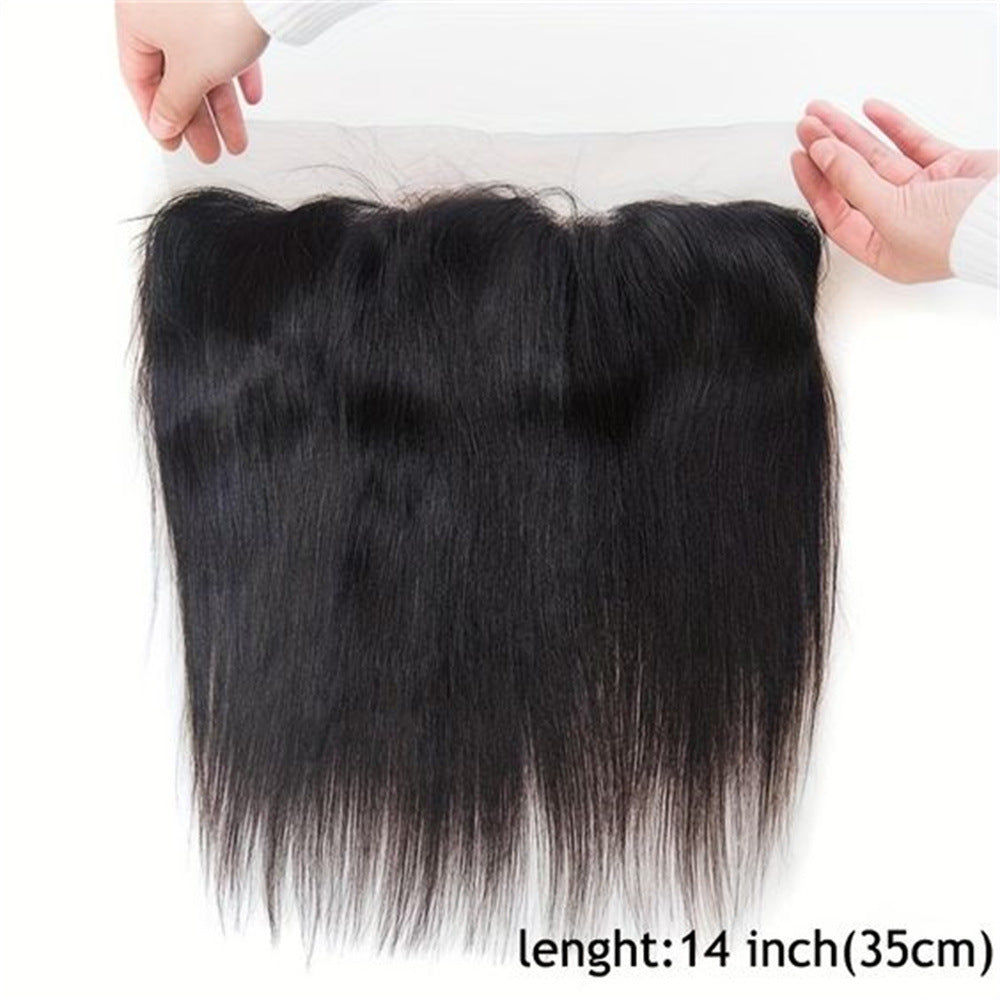 Ear To Ear Vietnamese Straight Human Hair 13*4 Lace Frontal