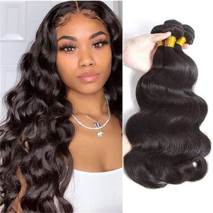 Body Wave European Human Hair 9A Grade 100g per bundle wig