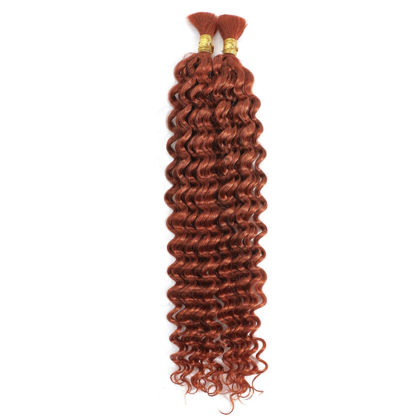 1PC Human Hair Bulk Deep Wave