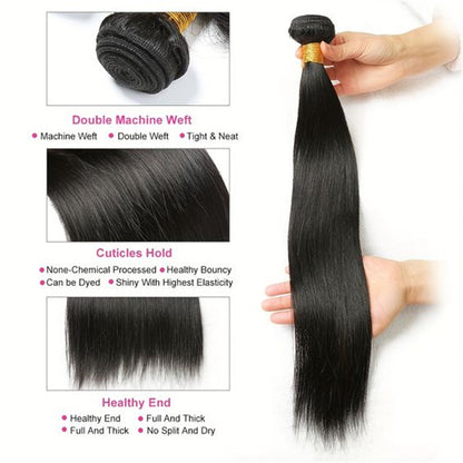 Straight bundle Extension human hair